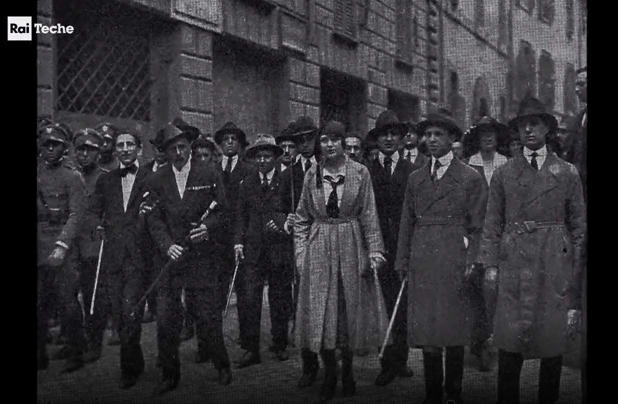 ‘Passato e presente. I giovani e la marcia su Roma’ (Vergangenheit und Gegenwart. Die Jugend und der Marsch auf Rom) – 2
